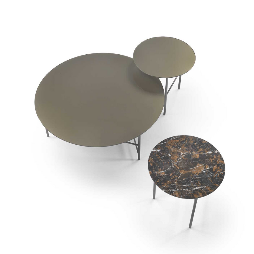 Minimalist Round Coffee Table | Marelli Kyoto | Italianfurniture.com