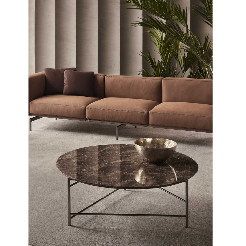 Minimalist Round Coffee Table | Marelli Kyoto | Italianfurniture.com