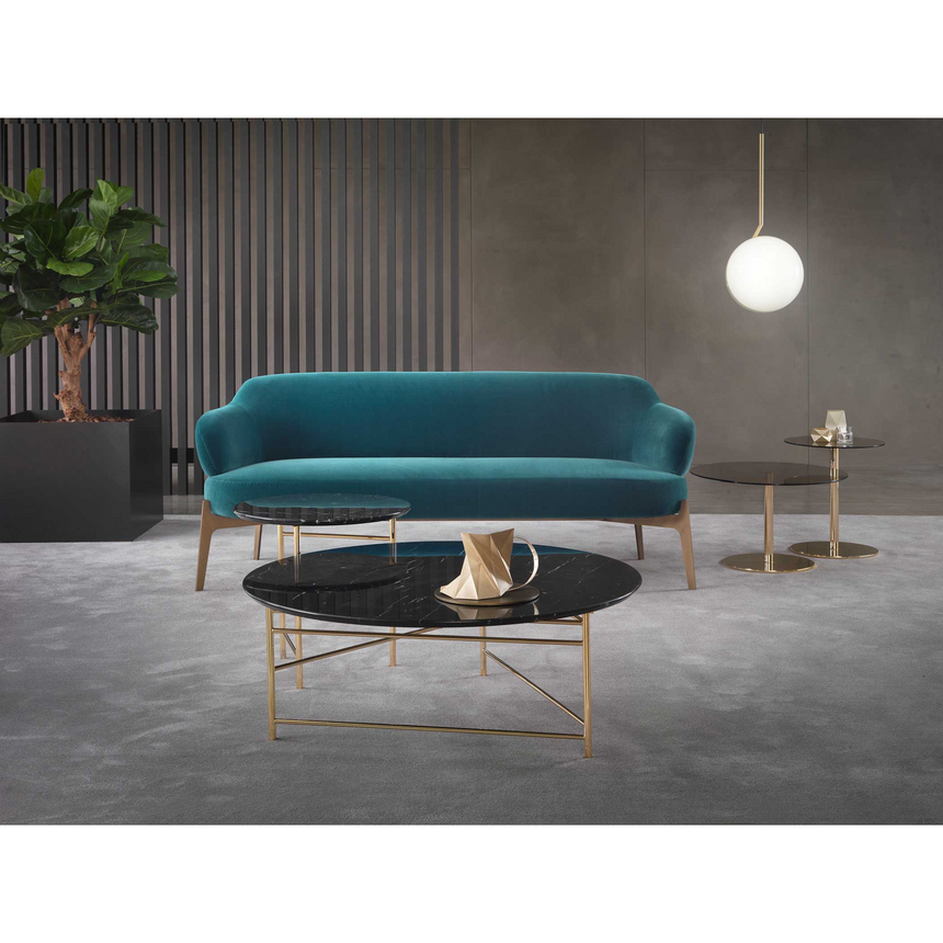 Minimalist Round Coffee Table | Marelli Kyoto | Italianfurniture.com