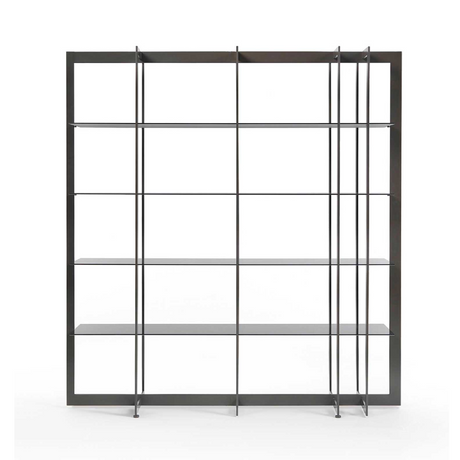 Metal Framed 4-Layer Bookshelf | Marelli Lobel | Italianfurniture.com