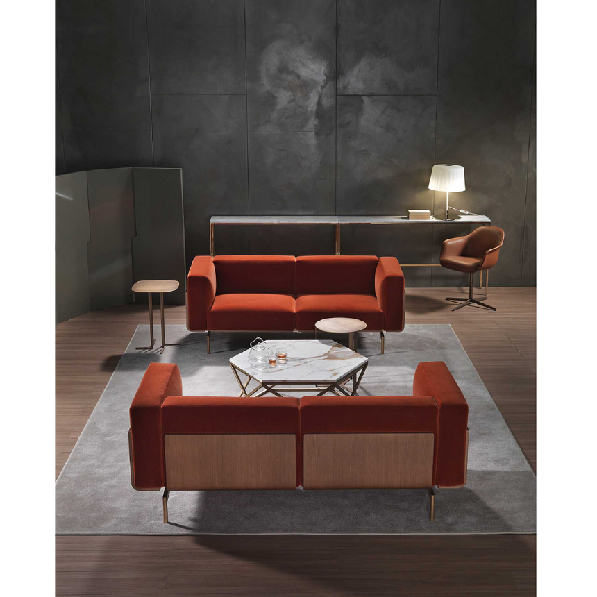 Hexagonal Marble Coffee Table | Marelli Tatlin | Italianfurniture.com