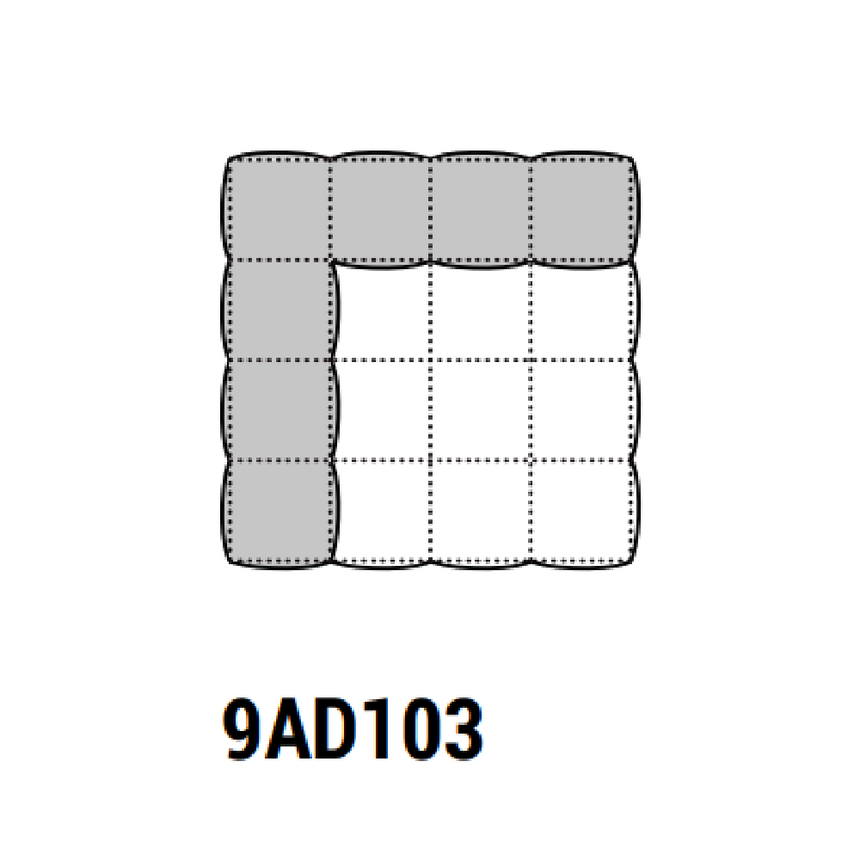 Quilted Square Modular Sofa | Marelli Andy