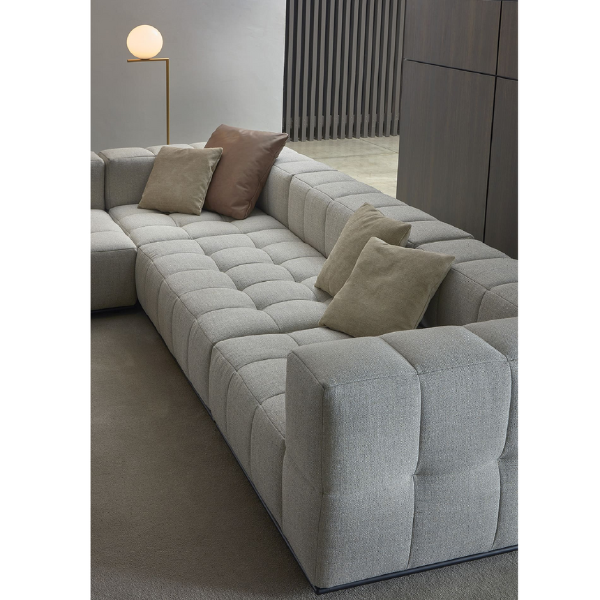 Quilted Rectangular Modular Sofa | Marelli Andy | Italianfurniture.com