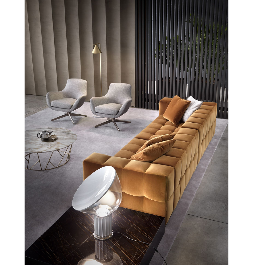 Quilted Rectangular Modular Sofa | Marelli Andy | Italianfurniture.com