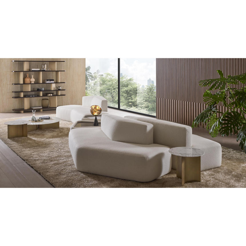 Modern Upholstered Pouf | Marelli Atacama | Italianfurniture.com