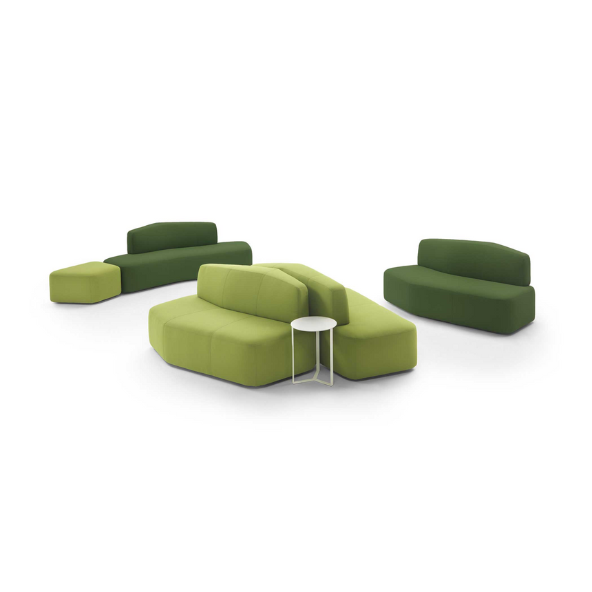 Modern Upholstered Ottoman | Marelli Atacama
