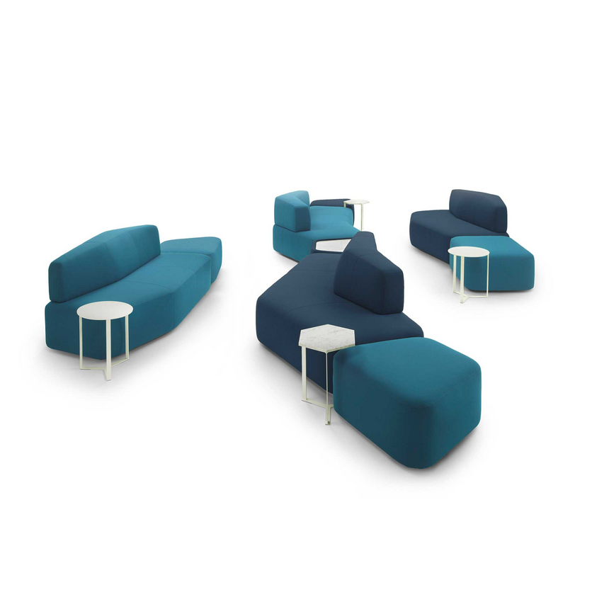 Modern Upholstered Ottoman | Marelli Atacama