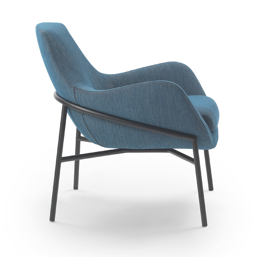 Modern Wingback Lounge Armchair | Marelli Brera | Italianfurniture.com