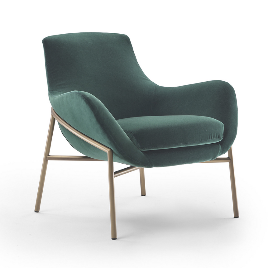 Modern Wingback Lounge Armchair | Marelli Brera | Italianfurniture.com