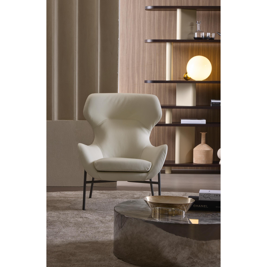 Modern Wingback Lounge Armchair | Marelli Brera | Italianfurniture.com