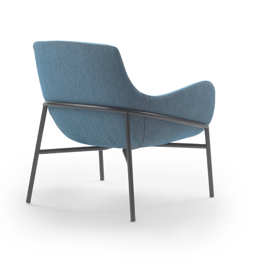 Modern Wingback Lounge Armchair | Marelli Brera | Italianfurniture.com