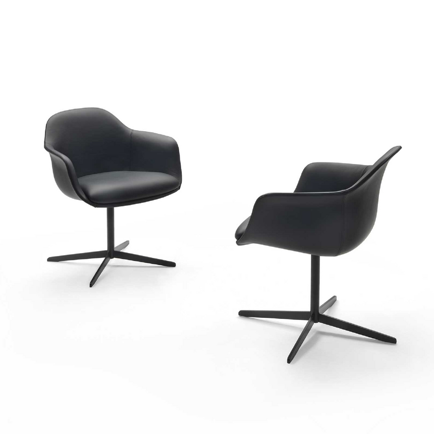 Shell Swivel Armchair | Marelli Chia | Italianfurniture.com