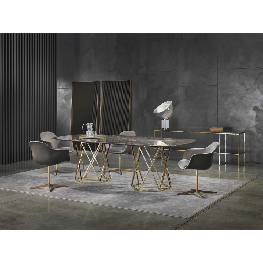 Shell Swivel Armchair | Marelli Chia | Italianfurniture.com