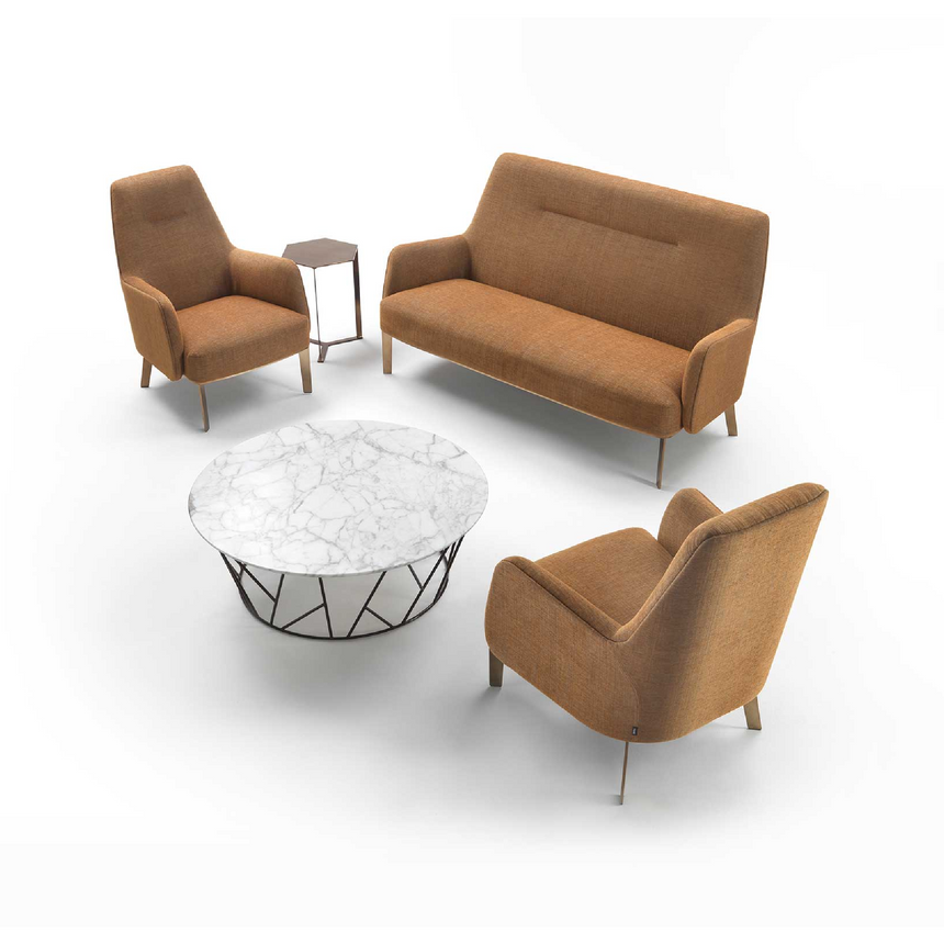 Low-Back Upholstered Sofa | Marelli Clipper | Italianfurniture.com