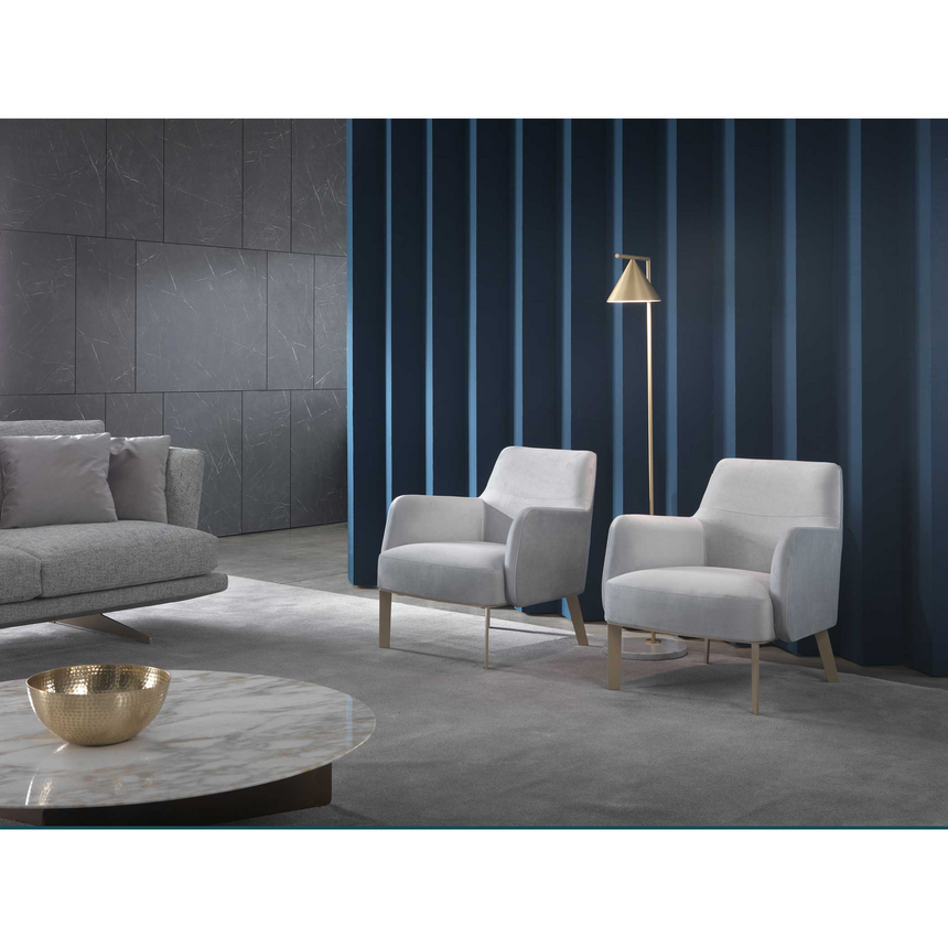 Low-Back Upholstered Sofa | Marelli Clipper | Italianfurniture.com