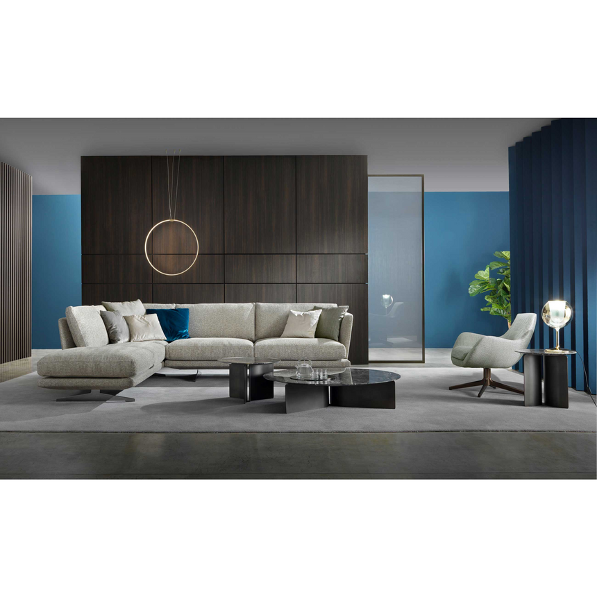 Metal Leg Corner Chair | Marelli Clipper | Italianfurniture.com