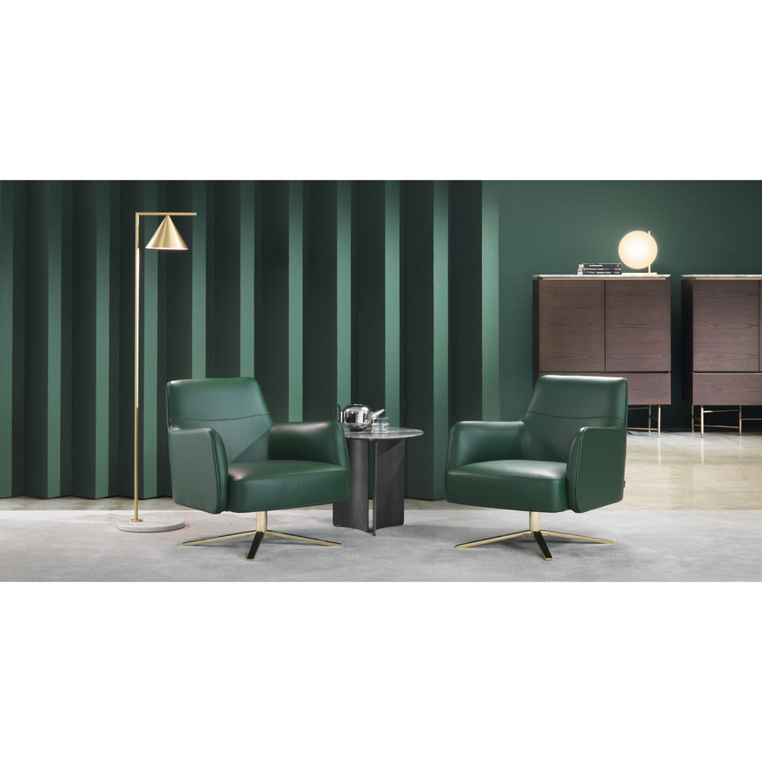 Four-Spoked Swivel Armchair | Marelli Clipper | Italianfurniture.com
