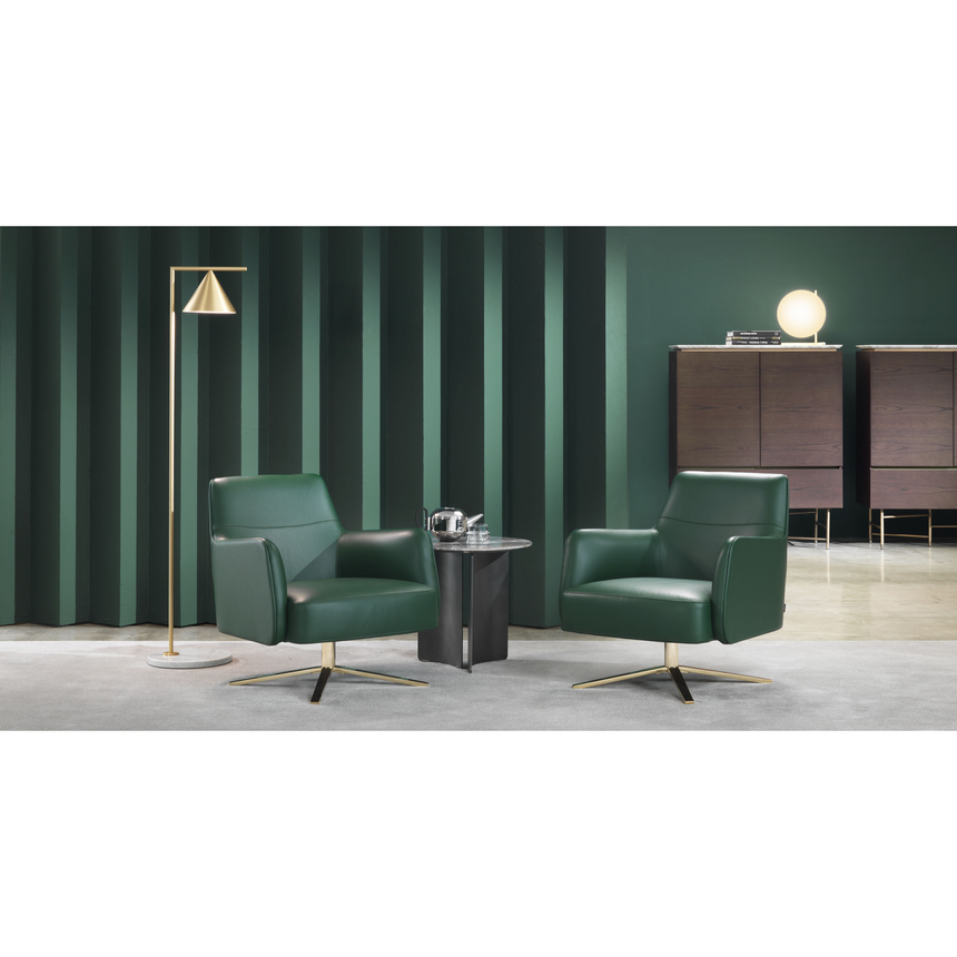 Four-Spoked Swivel Armchair | Marelli Clipper | Italianfurniture.com