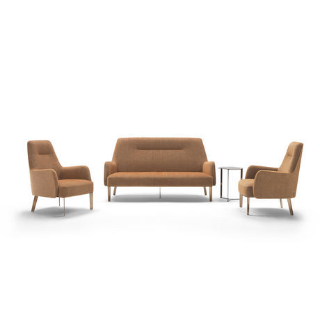 Splayed Rear Leg Sofa | Marelli Clipper | Italianfurniture.com