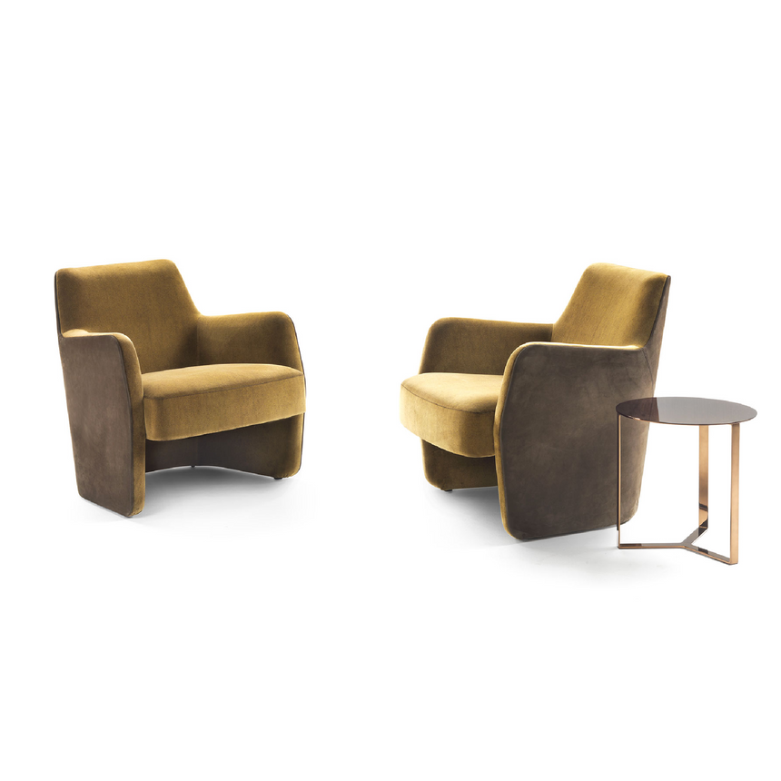 Low-Back Dining Armchair | Marelli Clipper | Italianfurniture.com