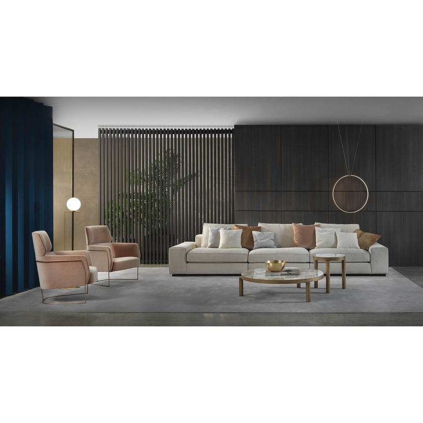 Piped Square Modern Cushion | Marelli Alexander | Italianfurniture.com