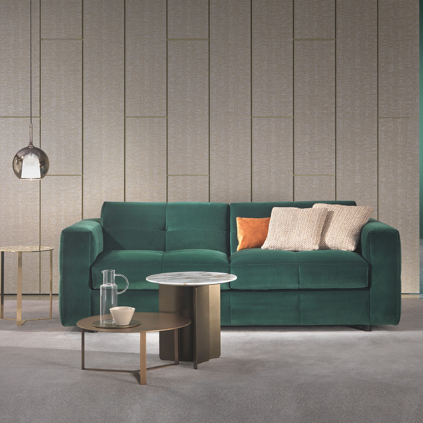 Quilted Arm Sofa Bed | Marelli Demon | Italianfurniture.com