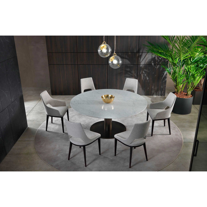 Cut-Out Design High Chair | Marelli Grace | Italianfurniture.com