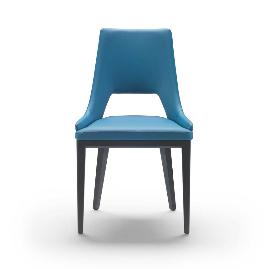 Cut-Out Design High Chair | Marelli Grace | Italianfurniture.com