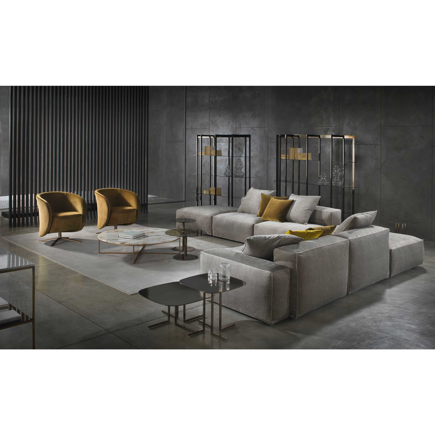 Feather Upholstered Seat Element | Marelli Gary | Italianfurniture.com