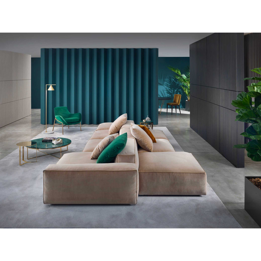 Feather Upholstered Seat Element | Marelli Gary | Italianfurniture.com