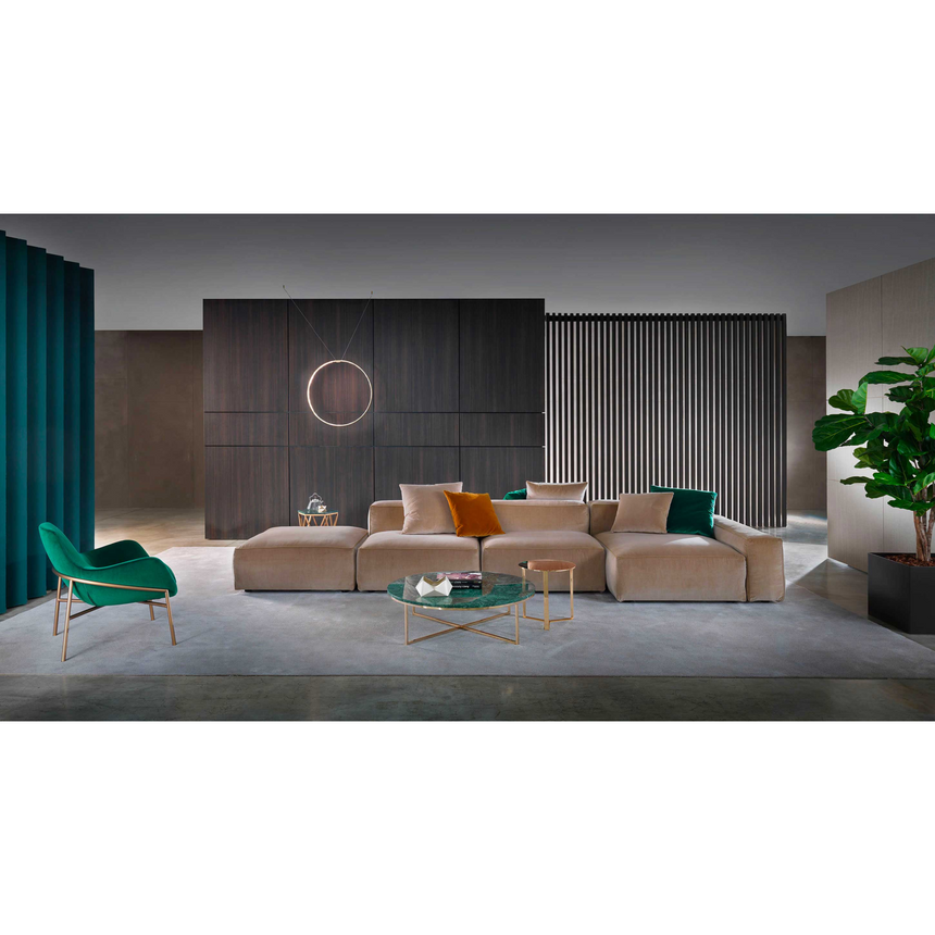 Feather Upholstered Seat Element | Marelli Gary | Italianfurniture.com