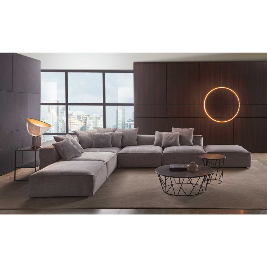 Feather Backrest/Armrest Sofa | Marelli Gary | Italianfurniture.com