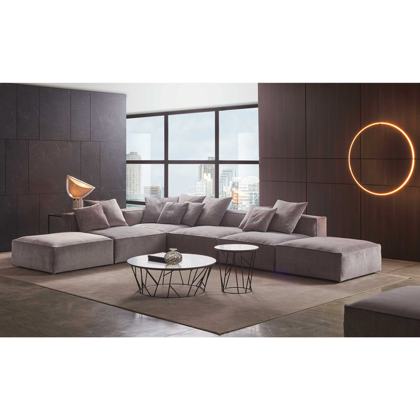 Feather Backrest/Armrest Sofa | Marelli Gary | Italianfurniture.com