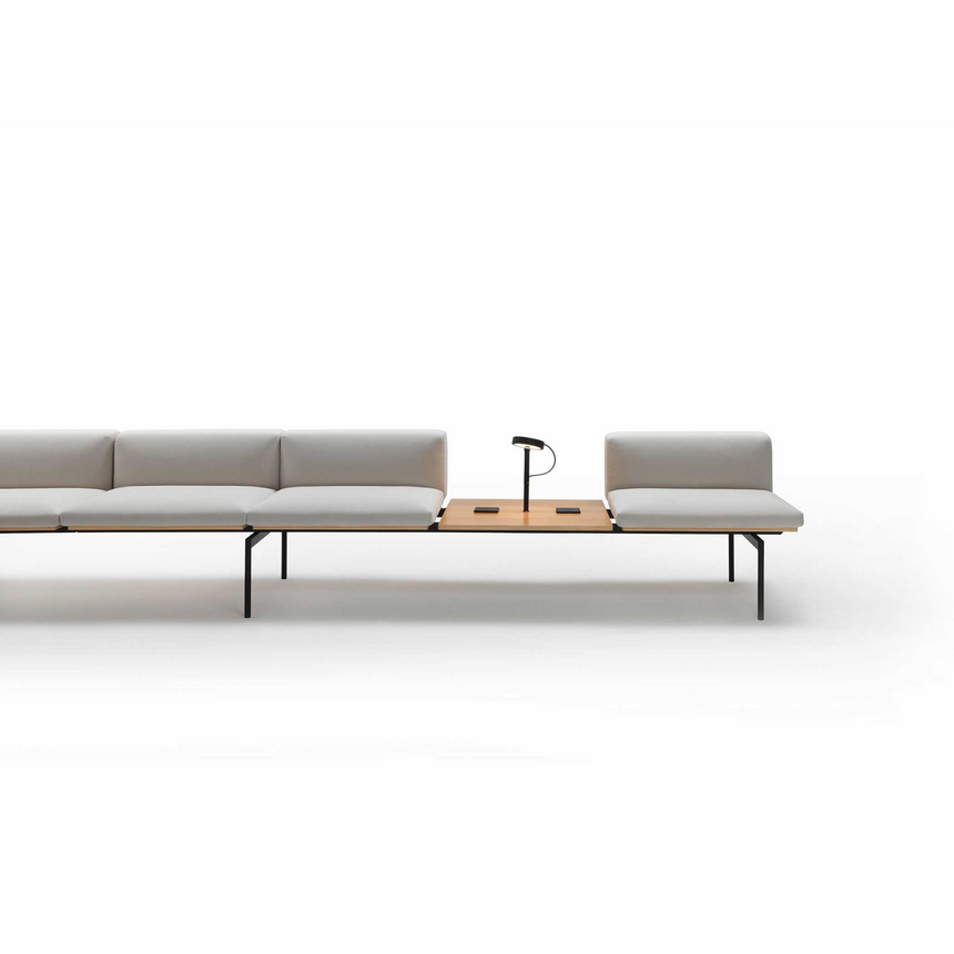 Modern Minimalist Corner Sofa | Marelli H-Sofa | Italianfurniture.com