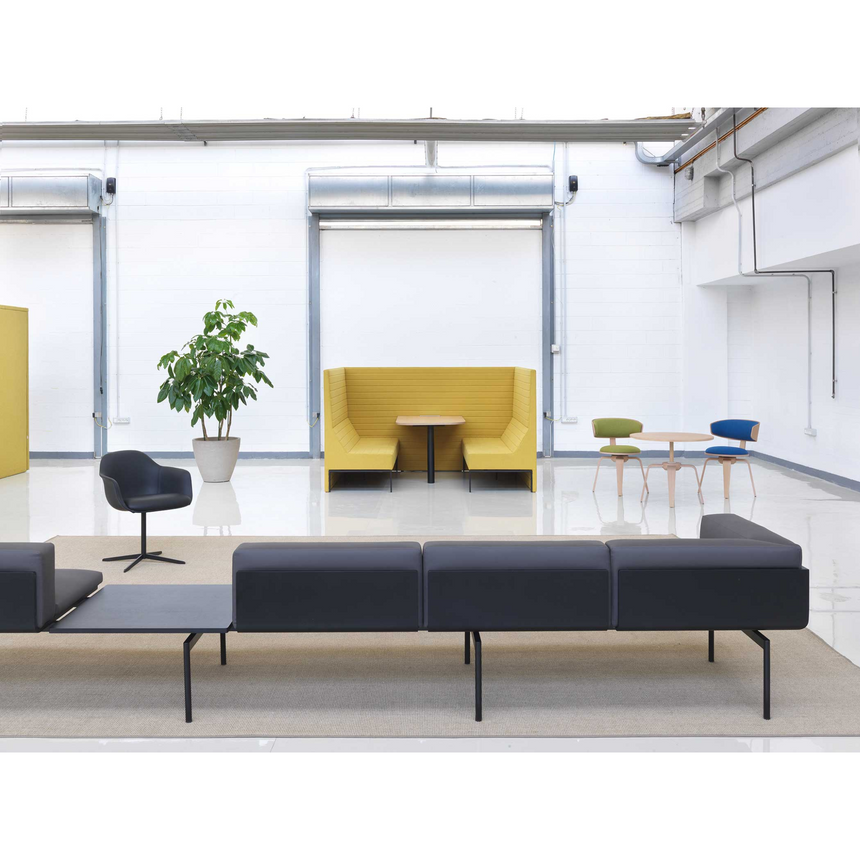 Modern Minimalist Corner Sofa | Marelli H-Sofa | Italianfurniture.com