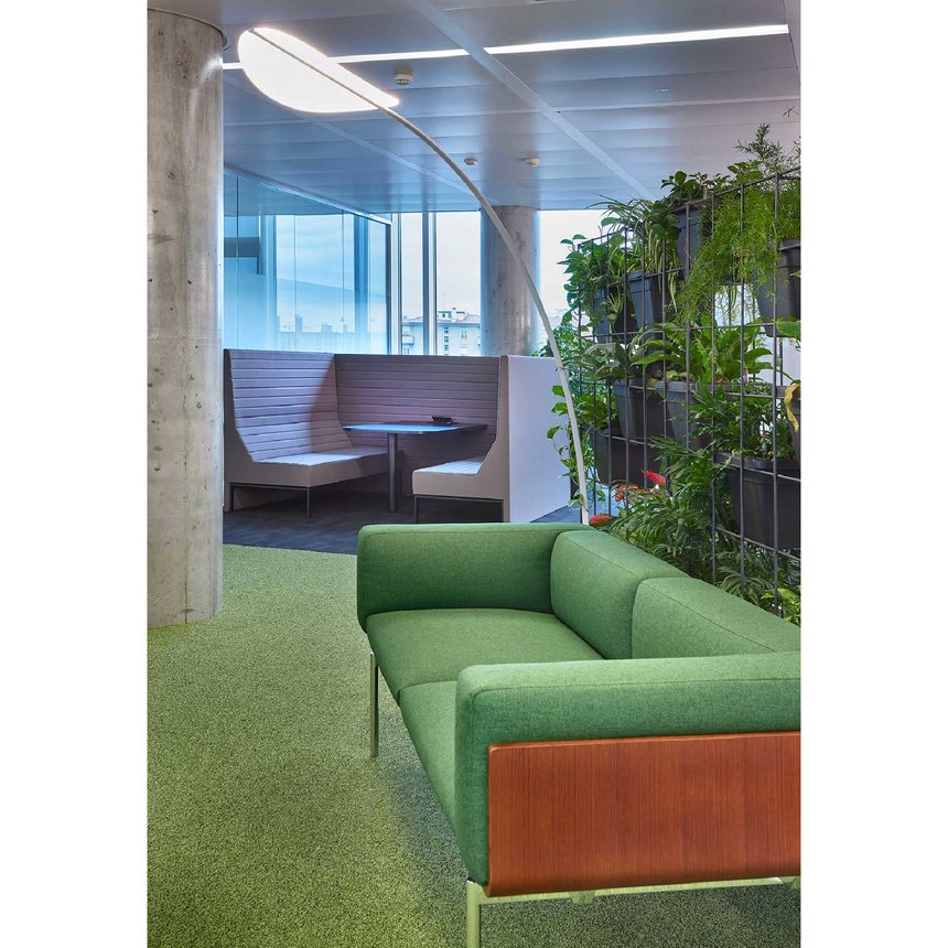 Modern Minimalist Corner Sofa | Marelli H-Sofa | Italianfurniture.com