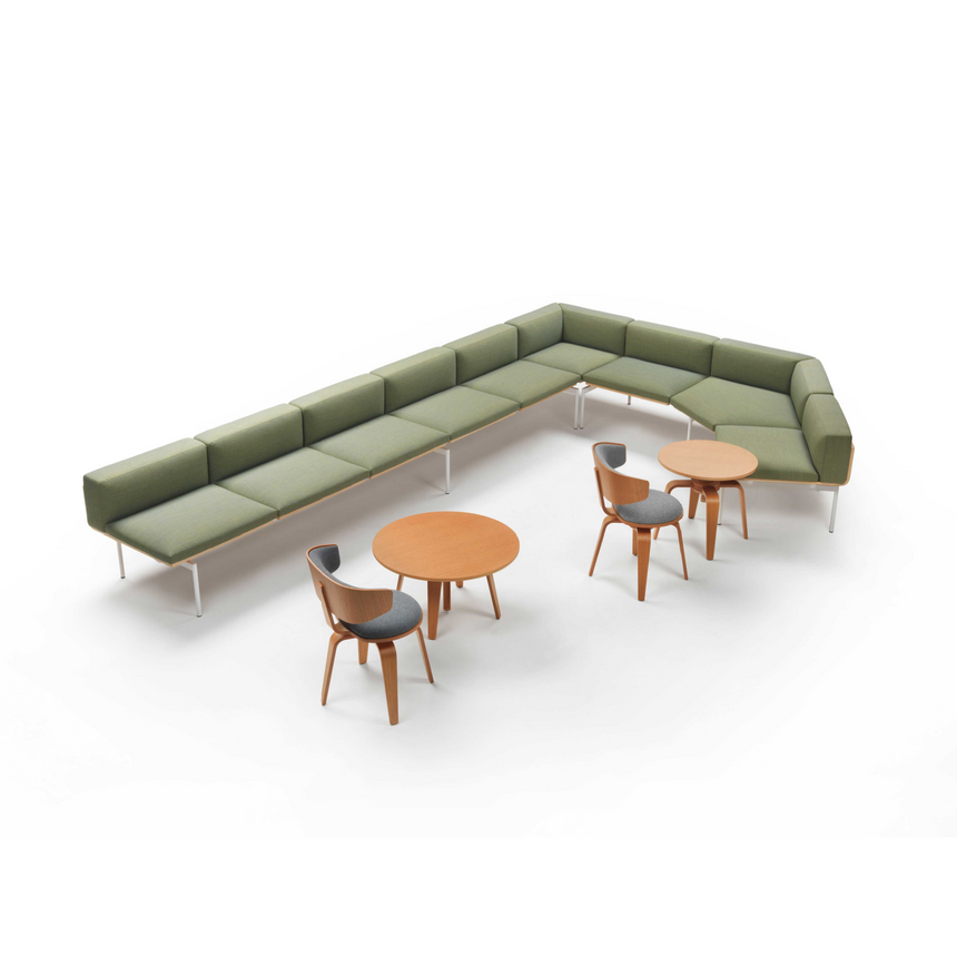 Modern Minimalist 2-Seater Sofa | Marelli H-Sofa | Italianfurniture.com