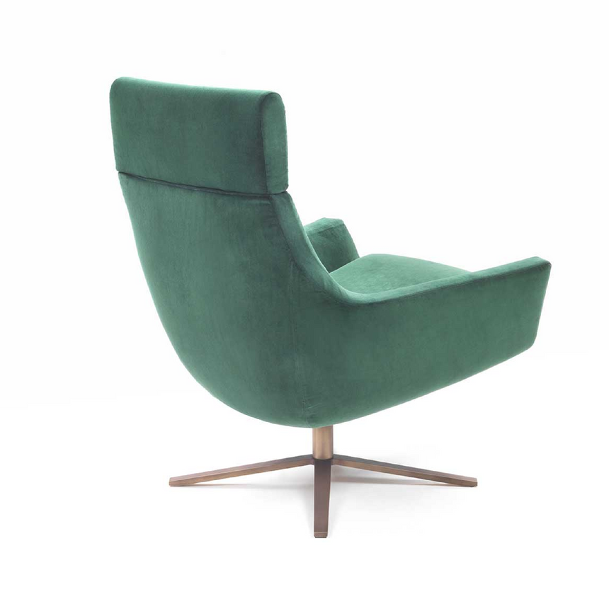 Upholstered Swivel Armchair | Marelli Joy | Italianfurniture.com