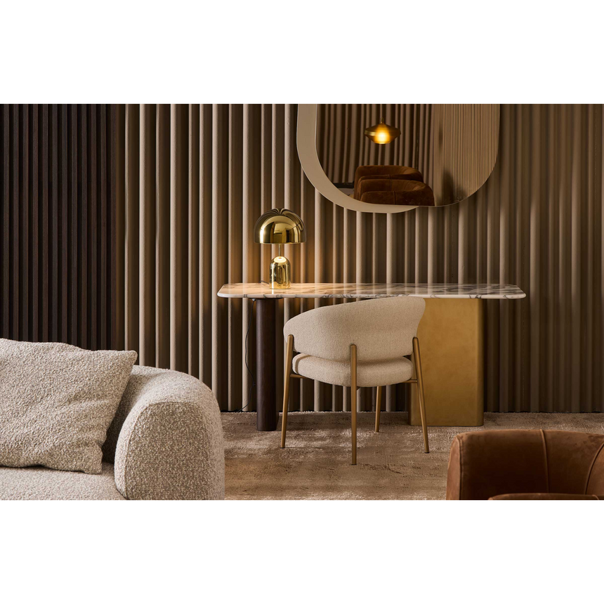 Curved Back Dining Chair | Marelli Linda | Italianfurniture.com