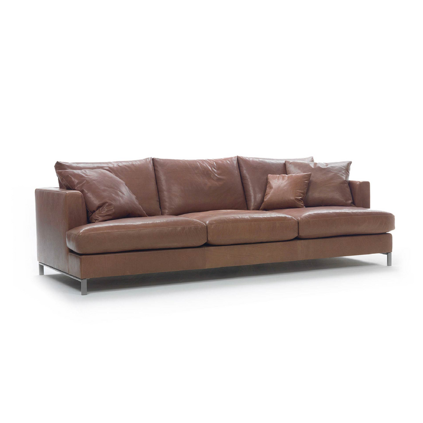 Metal Base Modern Sofa L | Marelli Loft | Italianfurniture.com