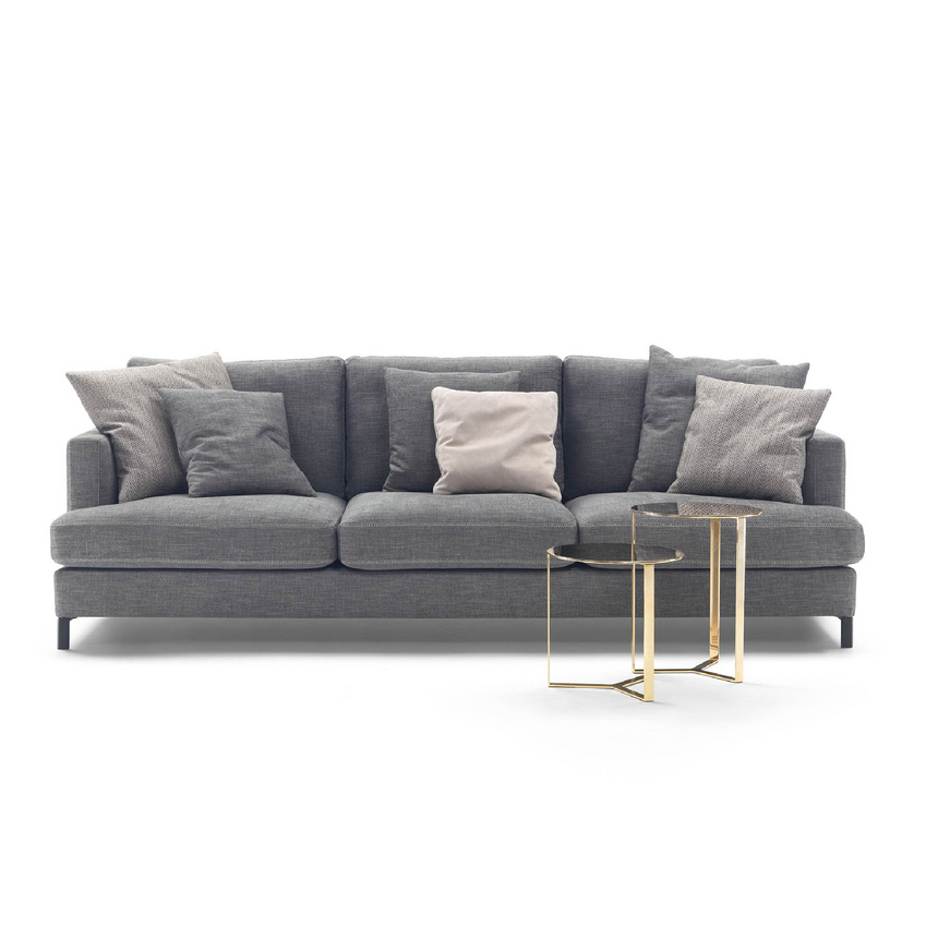 Metal Base Modern Sofa L | Marelli Loft | Italianfurniture.com