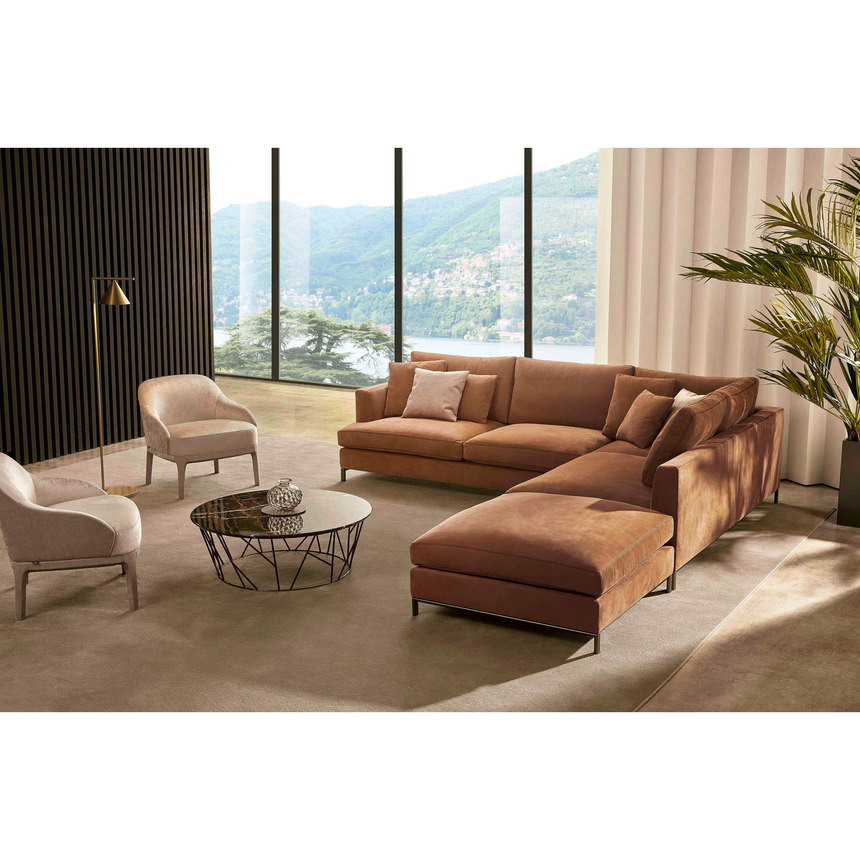 Metal Base Pouf | Marelli Loft