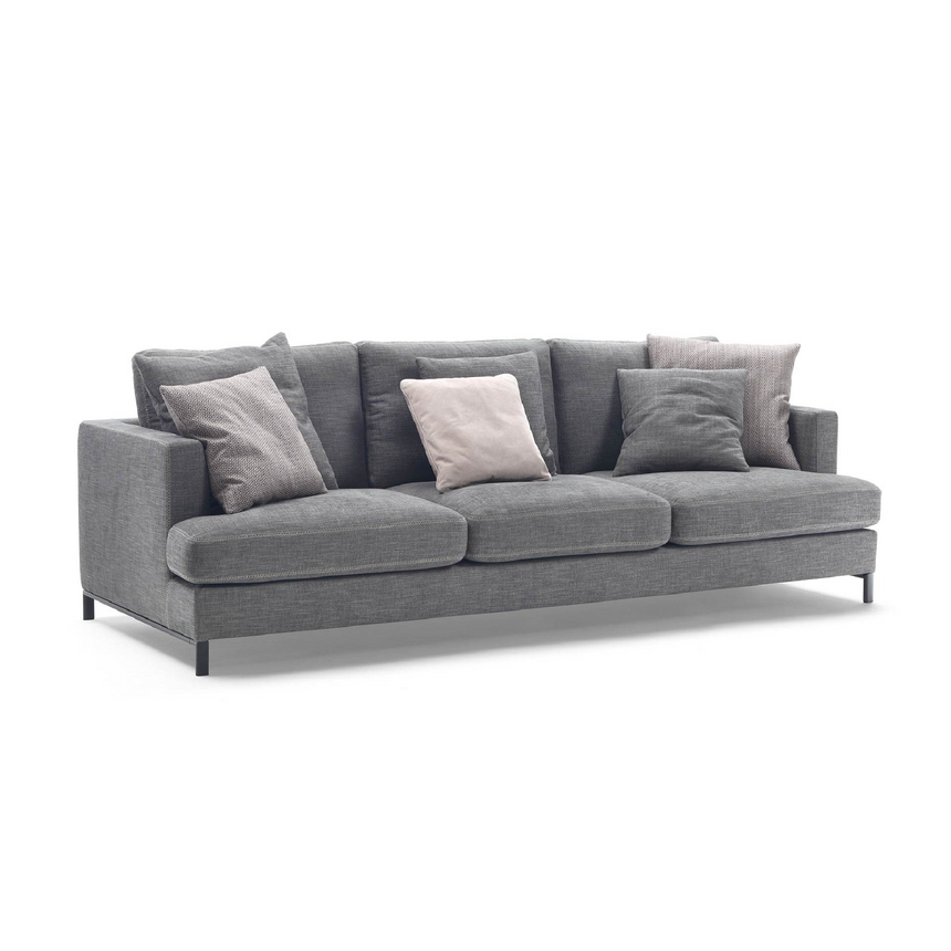 Metal Base Modern Sofa S | Marelli Loft | Italianfurniture.com