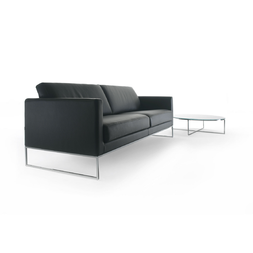 Geometric Metal Base Sofa | Marelli Lewis | Italianfurniture.com