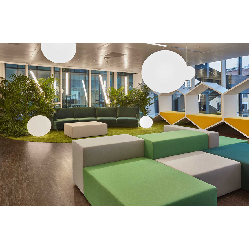 Geometrical Seat Modular Sofa | Marelli Lounge