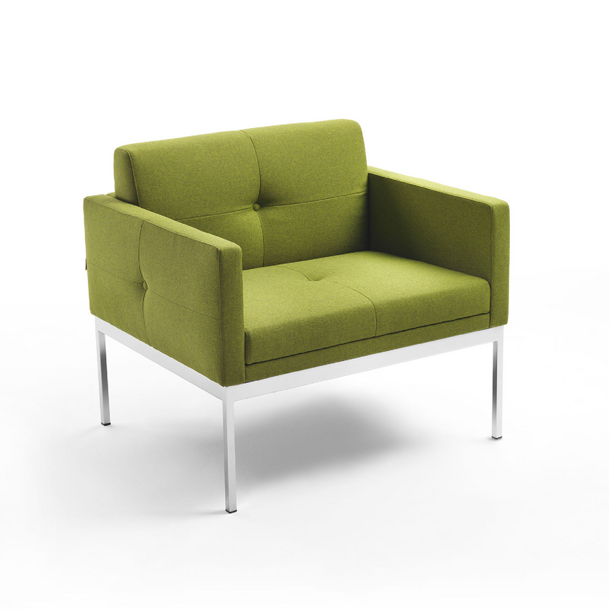Angular Minimalist Armchair | Marelli Milton | Italianfurniture.com