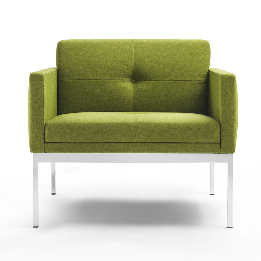 Angular Minimalist Armchair | Marelli Milton | Italianfurniture.com