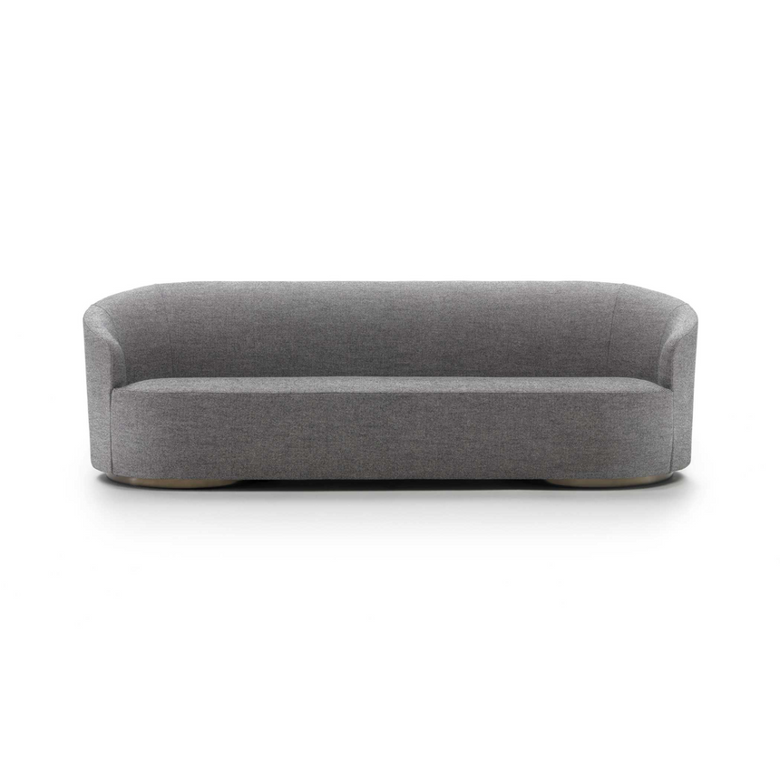 Metal Base Oval Sofa | Marelli Moon | Italianfurniture.com