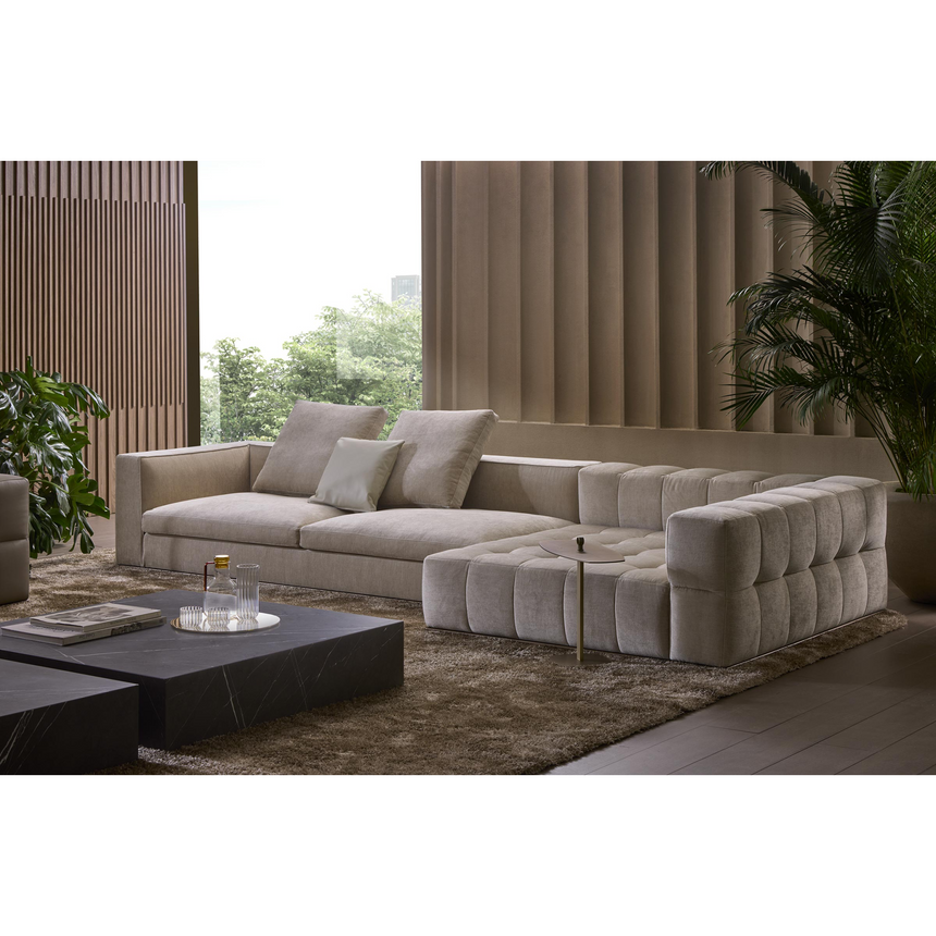 Angular Back Single-Armed Sofa | Marelli Matheus | Italianfurniture.com