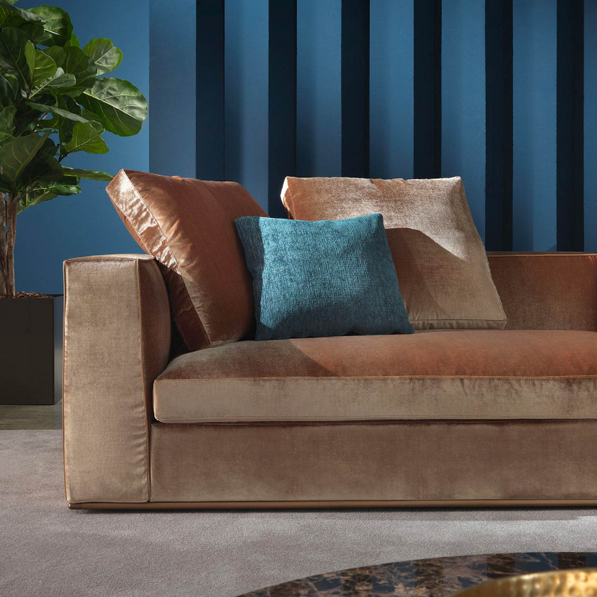 Angular Back Single-Armed Sofa | Marelli Matheus | Italianfurniture.com